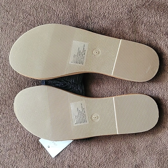 NWT SHADE & SHORE Tan Sandals - Picture 3 of 6